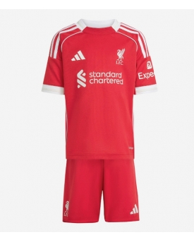 Liverpool Maglia Gara Casa Repliche 2025-26 Bambino Maniche Corte Liverpool Maglia Gara Casa Repliche 2025-26 Bambino Maniche Corte